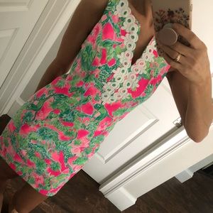 Lilly Pulitzer Gabby Shift Dress Raz Berry